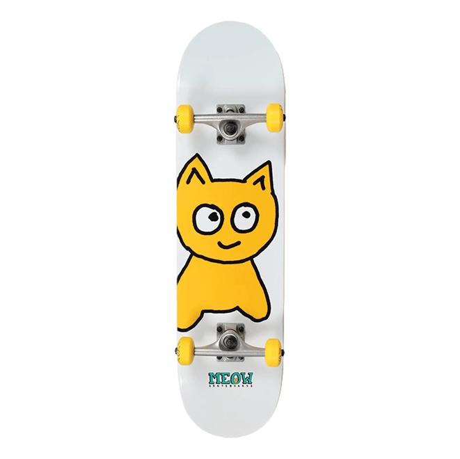 Meow Big Cat Complete 7" White - Venue Skateboards