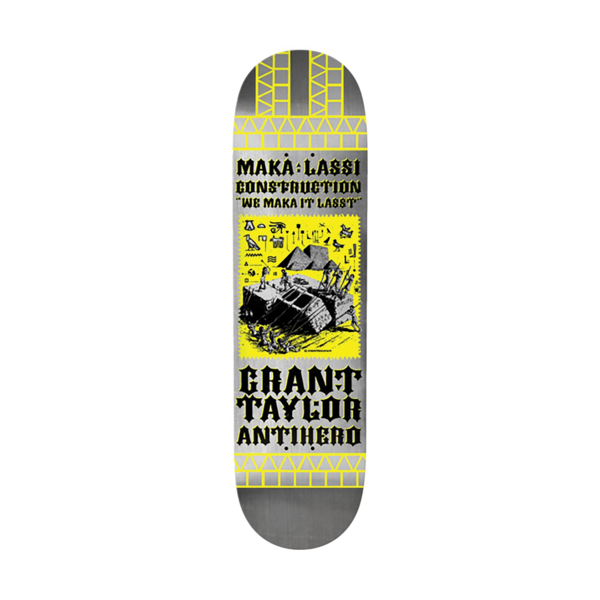 Anti Hero Grant Makalassi Construction DBX 8.5" Deck - Venue Skateboards