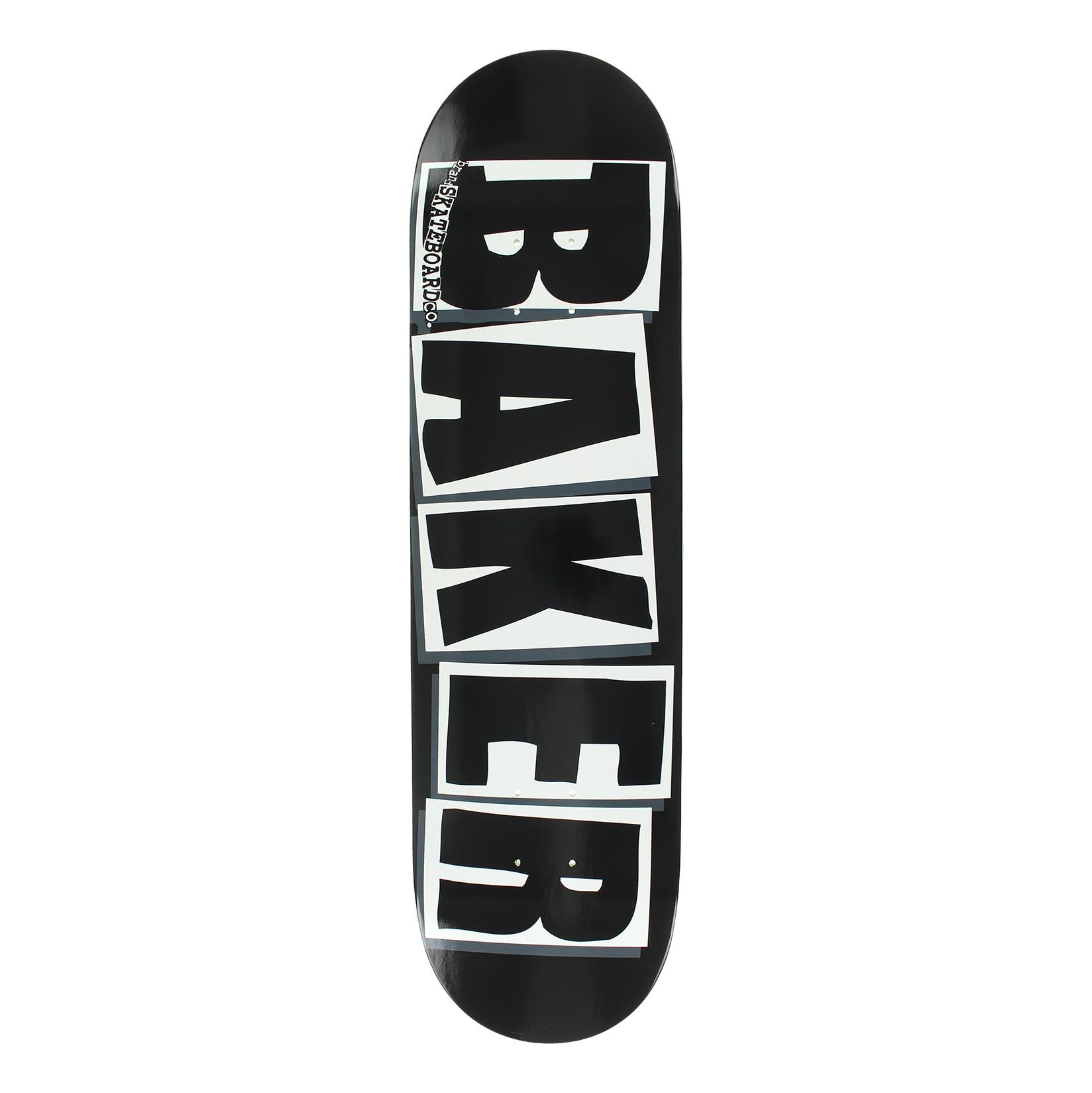 Baker Brand Logo Black 8.47" Deck - Venue Skateboards