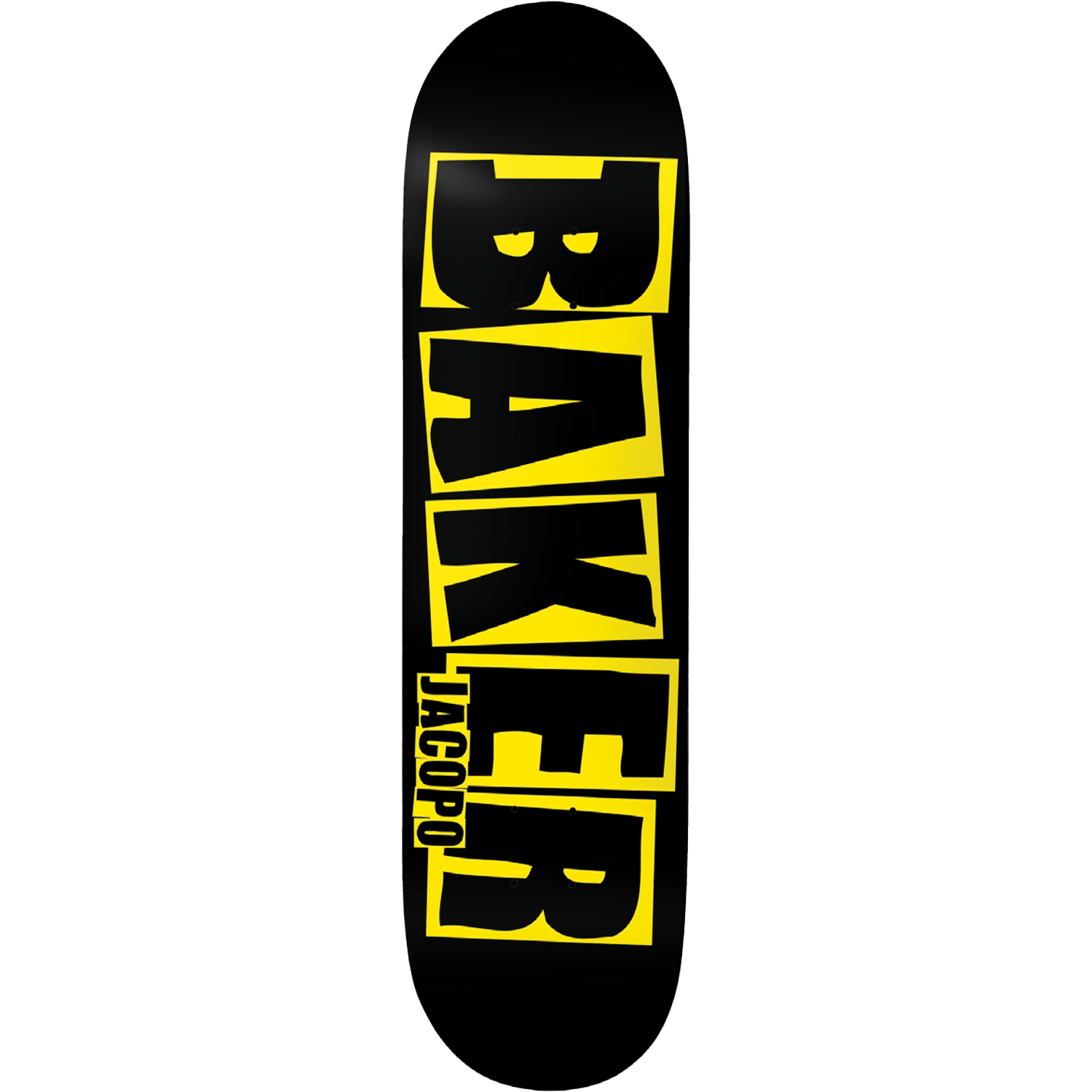 Baker Carozzi Brand Logo 8" Danger Deck - Venue Skateboards