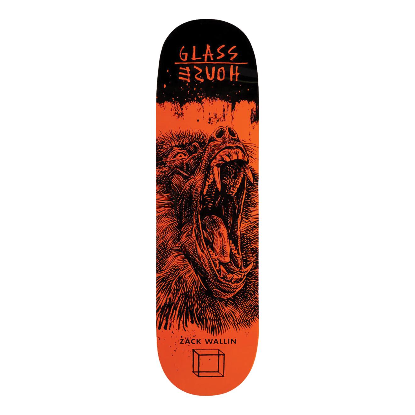 Glass House Wallin Baboon 8.75" Deck - Venue Skateboards