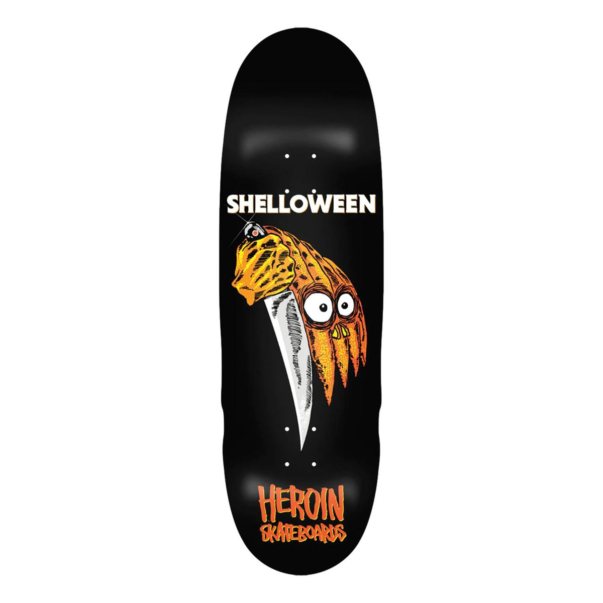 Heroin Shelloween Egg 9.62&quot; Deck- Venue Skateboards
