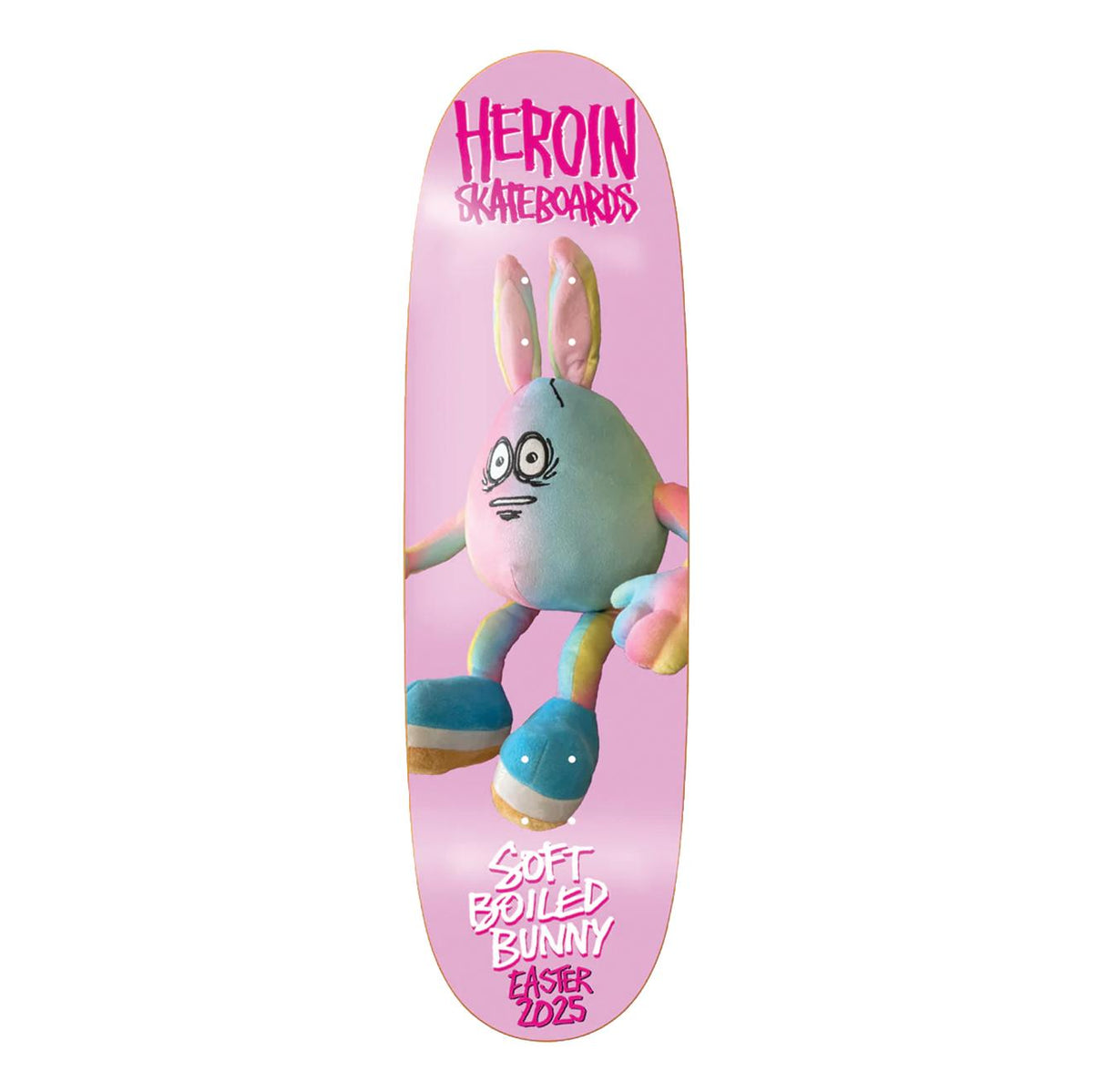 Heroin Soft Boiled Bunny Egg 9.12&quot; Deck - Venue Skateboards