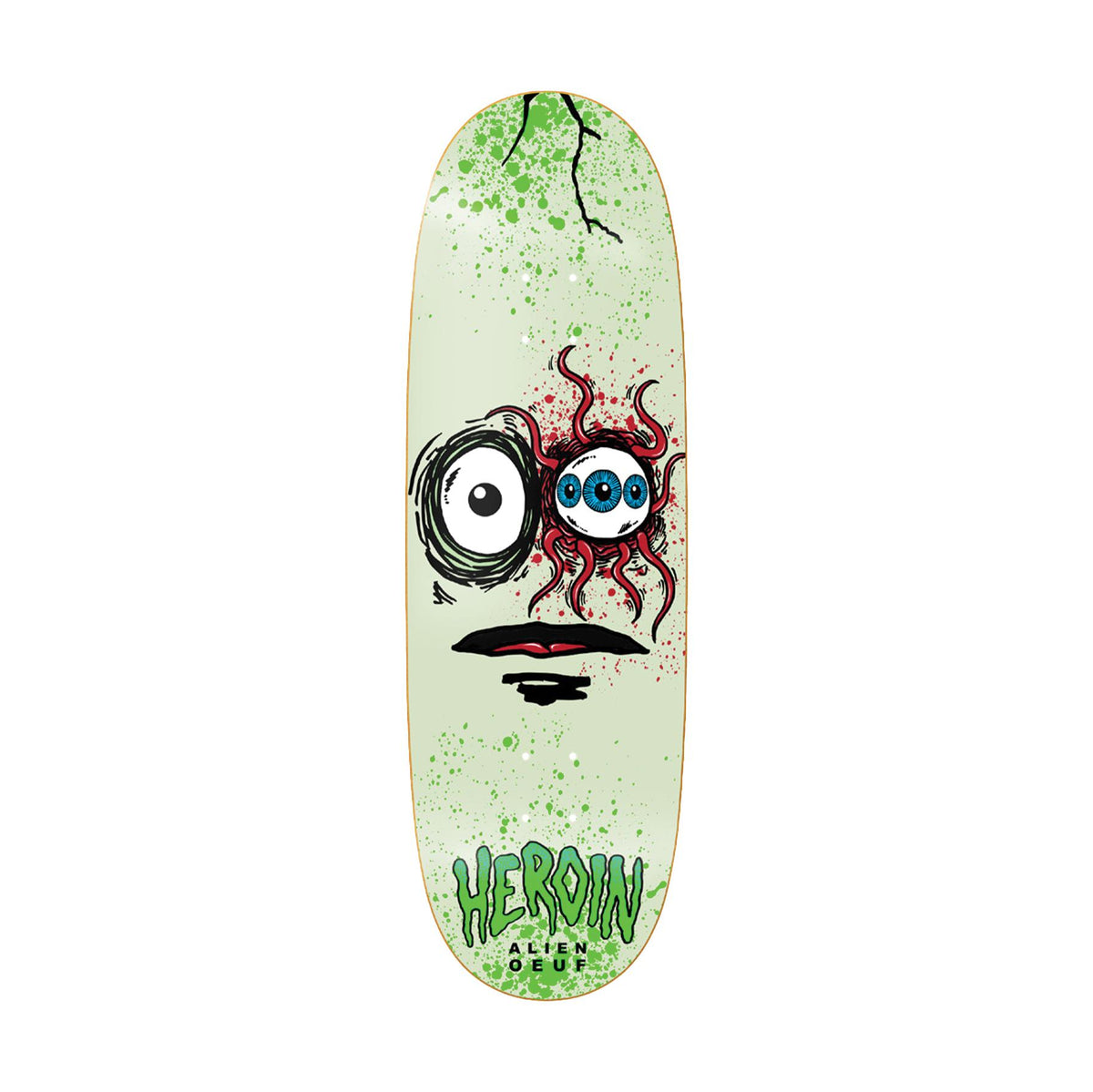 Heroin Space Egg 3 10" Deck - Venue Skateboards