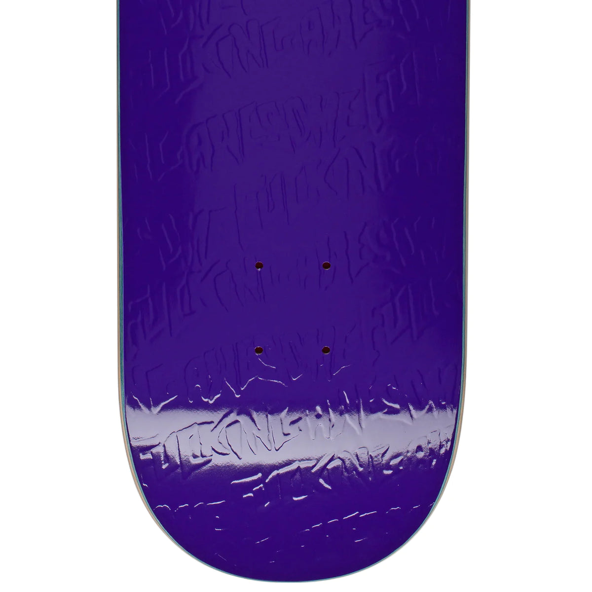 FA Stamp Embossed Deck 8.38 Purple - Venue Skateboards