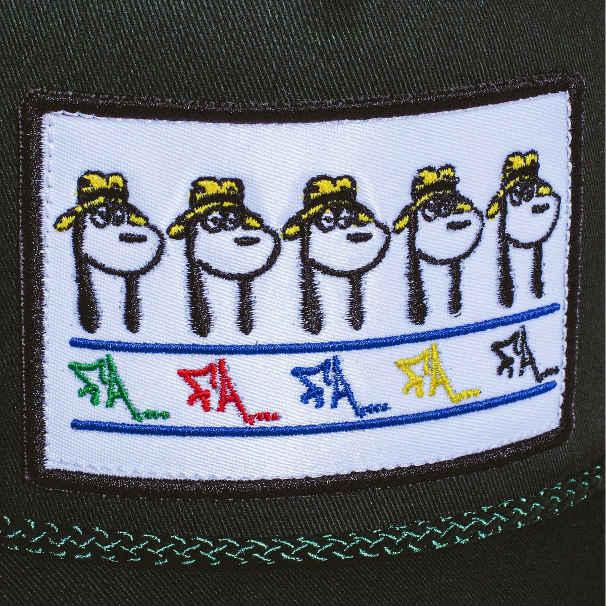Fucking Awesome Spike Repeat Embroidered 5 Panel Mesh Hat - Venue Skateboards