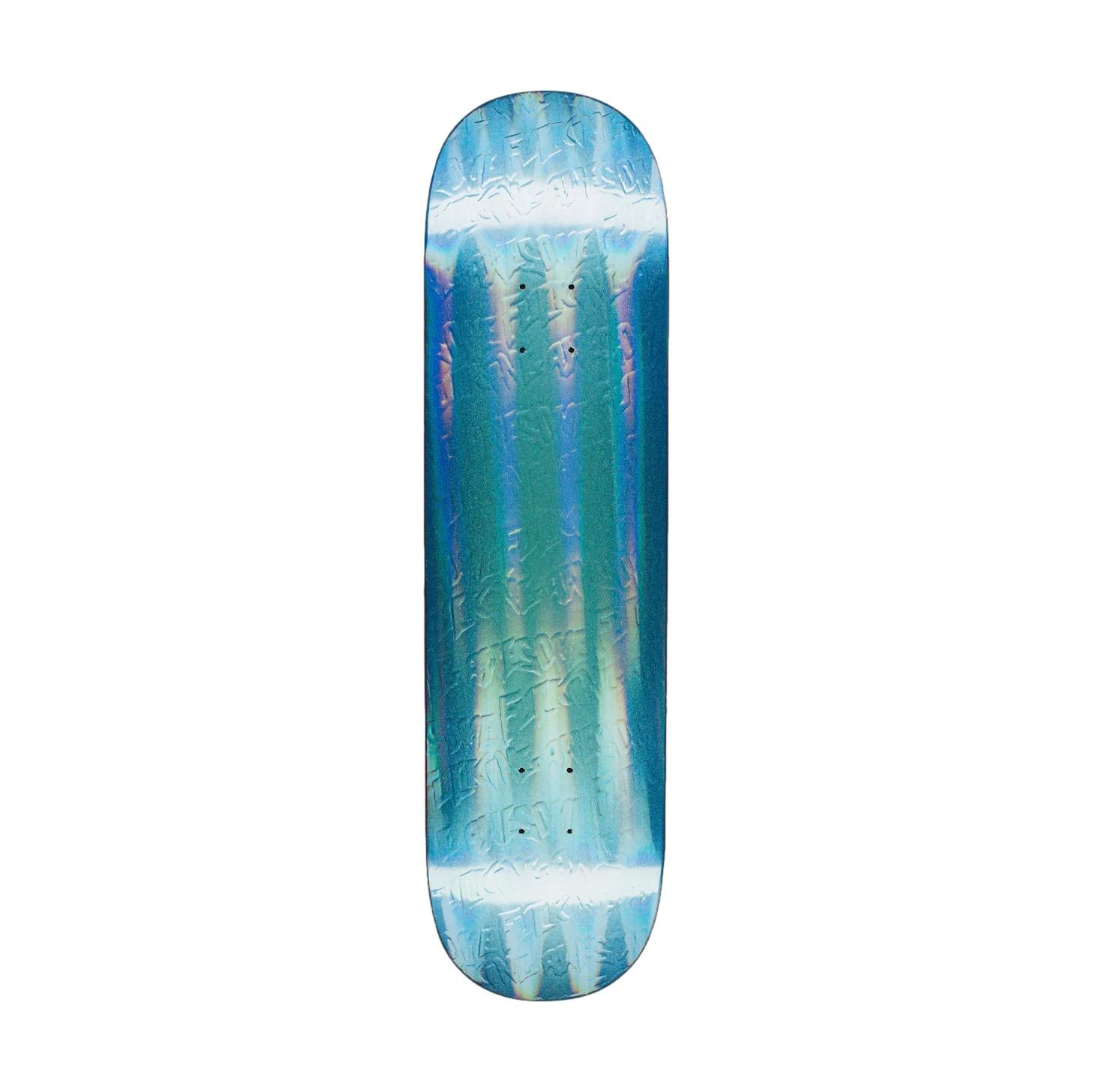 Fucking Awesome Embossed Color 8.18" Deck - Gamma Ray Blue - Venue Skateboards