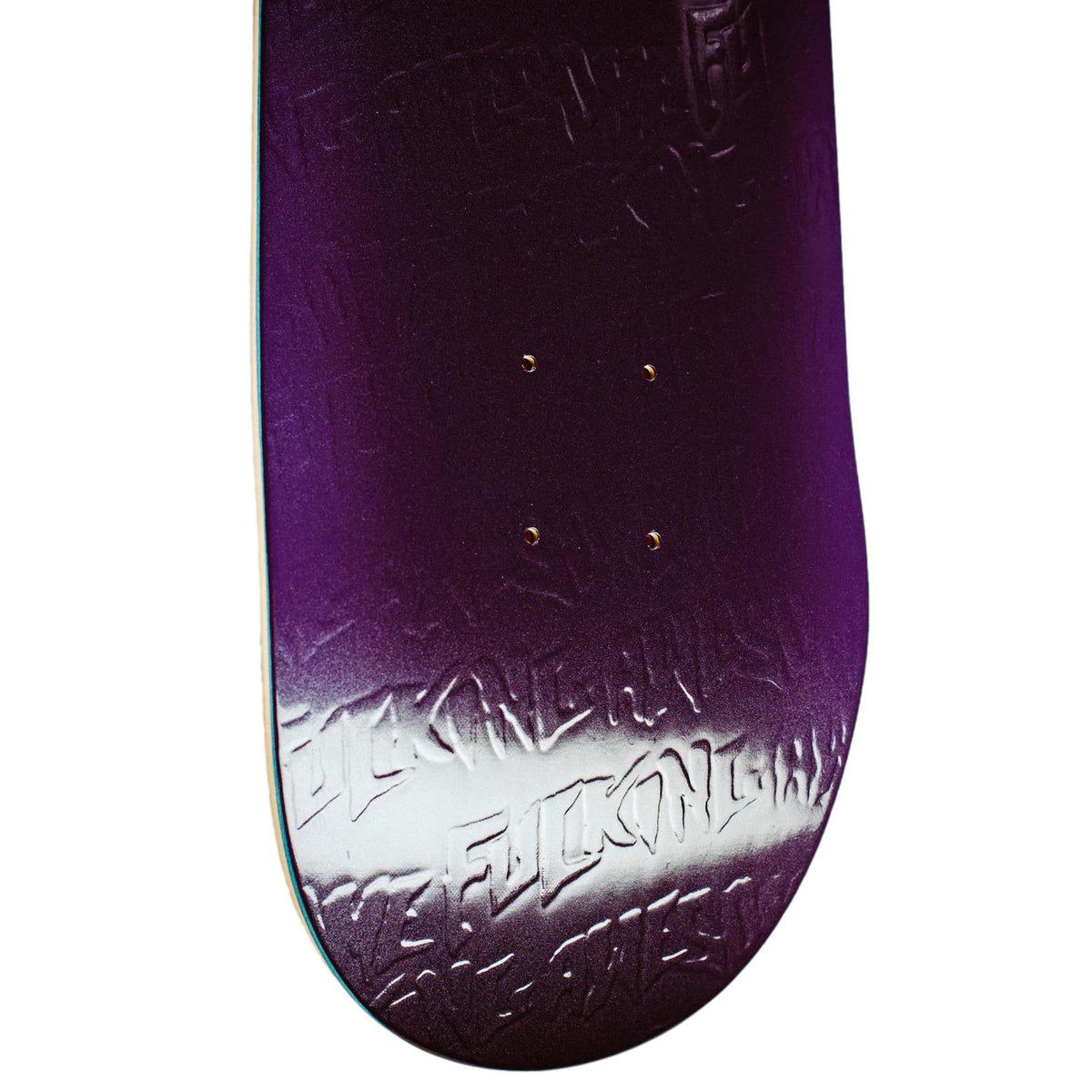 Fucking Awesome Embossed Color 8.38&quot; Board - Phantom Purple - Venue Skateboards