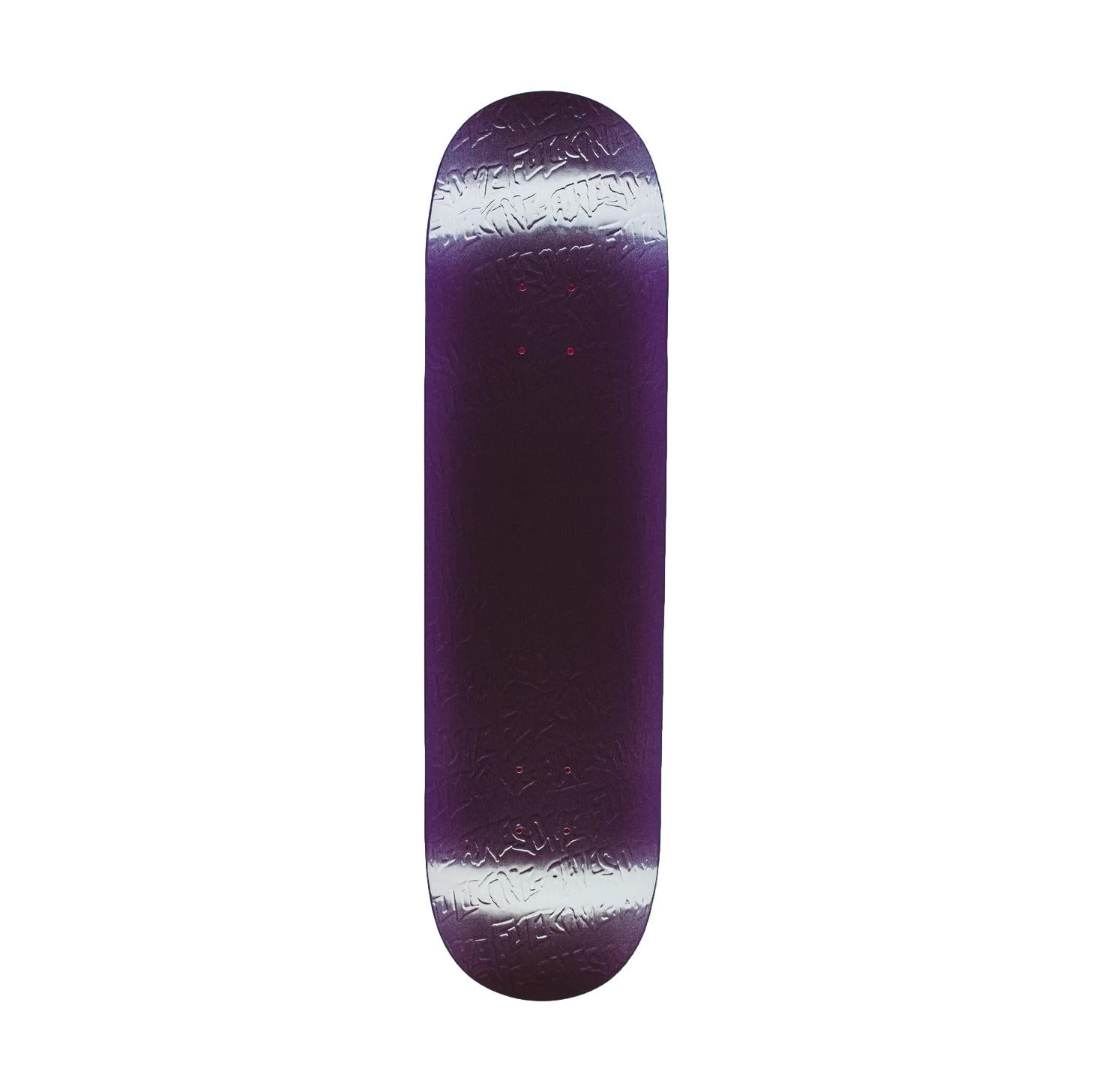 Fucking Awesome Embossed Color 8" Board - Phantom Purple - Venue Skateboards