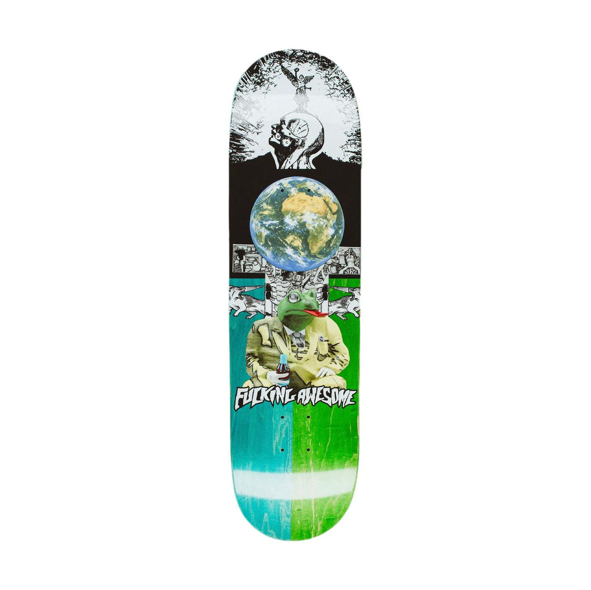 Fucking Awesome Louie 3D Frog Split 8.25" Deck - Venue Skateboards