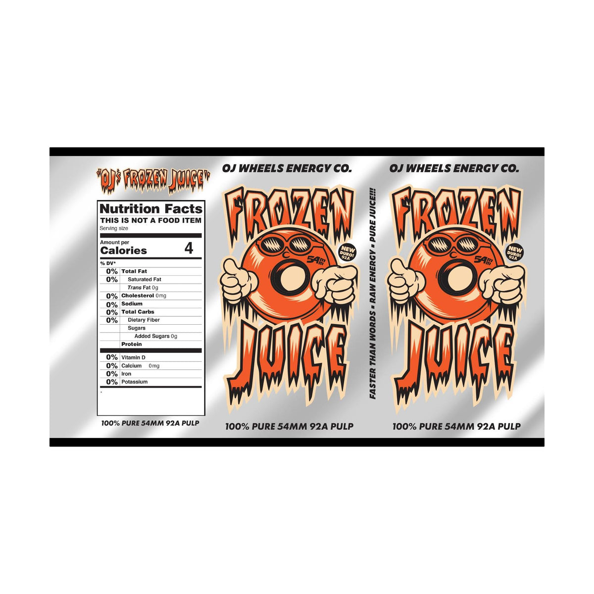 OJ Frozen Energy Keyframe 54mm 92a Wheels - Venue Skateboards