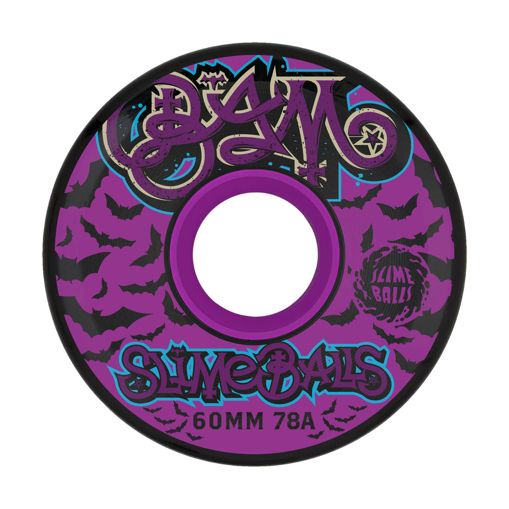 Slime Balls Bam Margera Guest OG Slime Black 60mm 78a Wheels