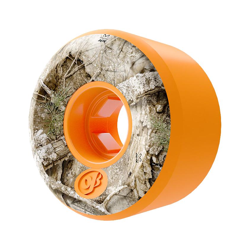 OJ x Realtree APX Keyframe 2 Orange 56mm 92a Wheels - Venue Skateboards