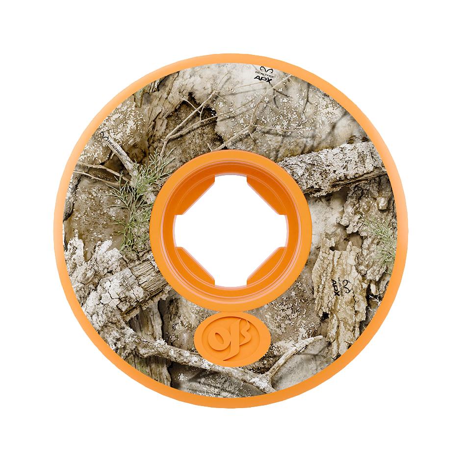 OJ x Realtree APX Keyframe 2 Orange 56mm 92a Wheels - Venue Skateboards