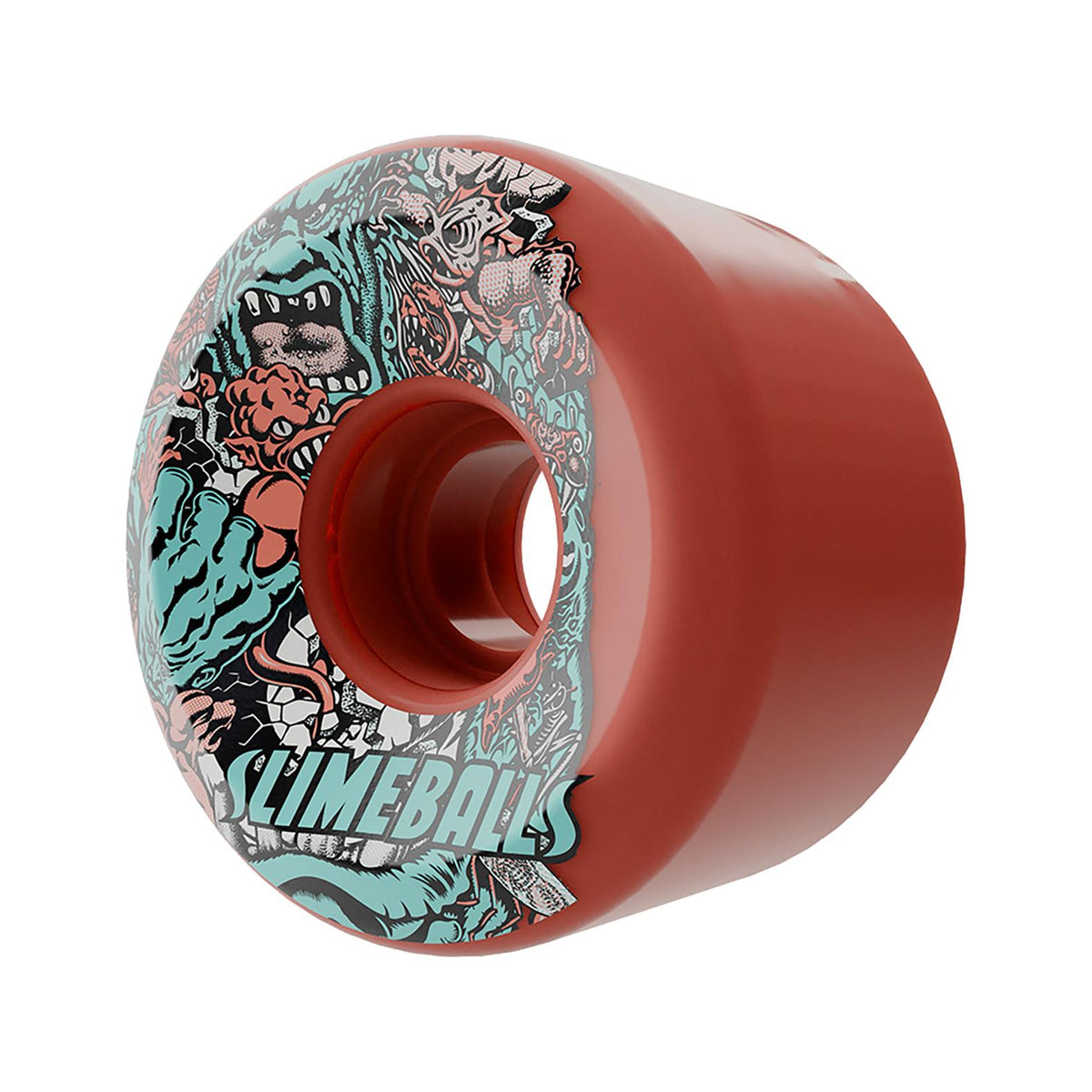 OJ Rob Roskopp Five Reissue OG Slime Pink 60mm 78a Slime Ball Wheels - Venue Skateboards