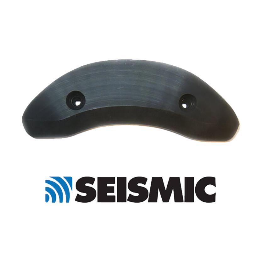 Seismic Skid Plate Old School Nose 118mm Black- Venue Skateboards