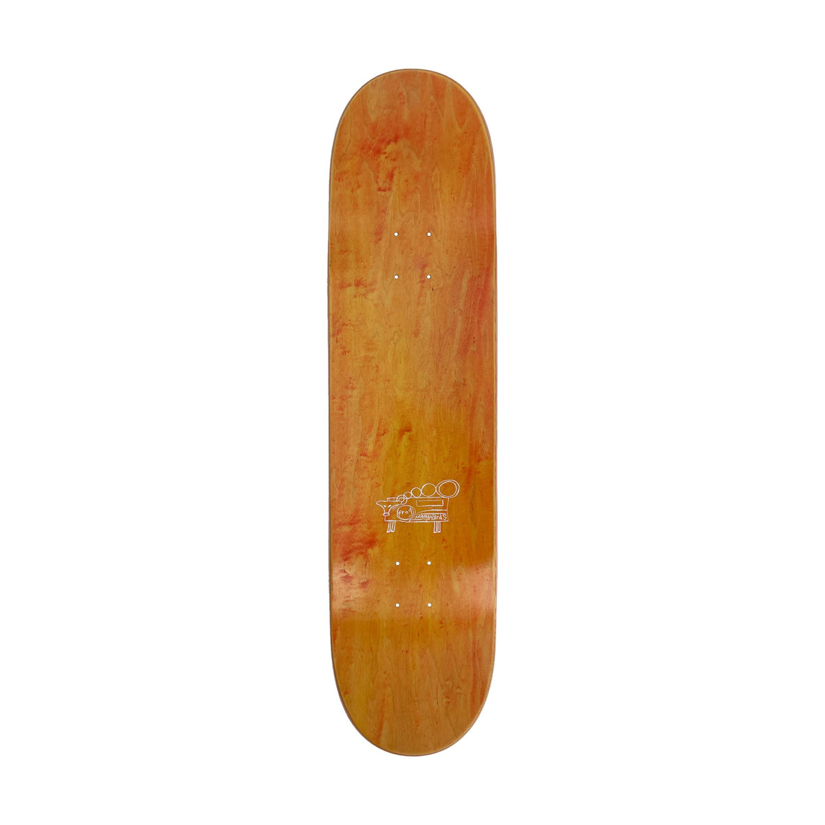 Frog Dustin Henry Painted Cow 8.25" Deck - Venue Skateboards