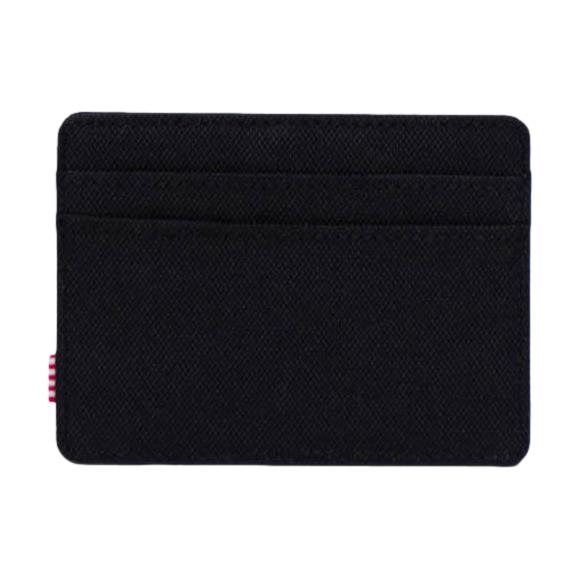 Herschel Charlie Cardholder Black - Venue Skateboards