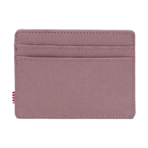 Herschel Charlie Cardholder Ash Rose - Venue Skateboards