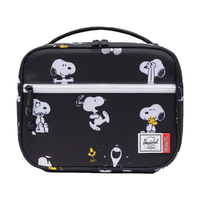 Herschel Pop Quiz Lunch Box Peanuts Black - Venue Skateboards