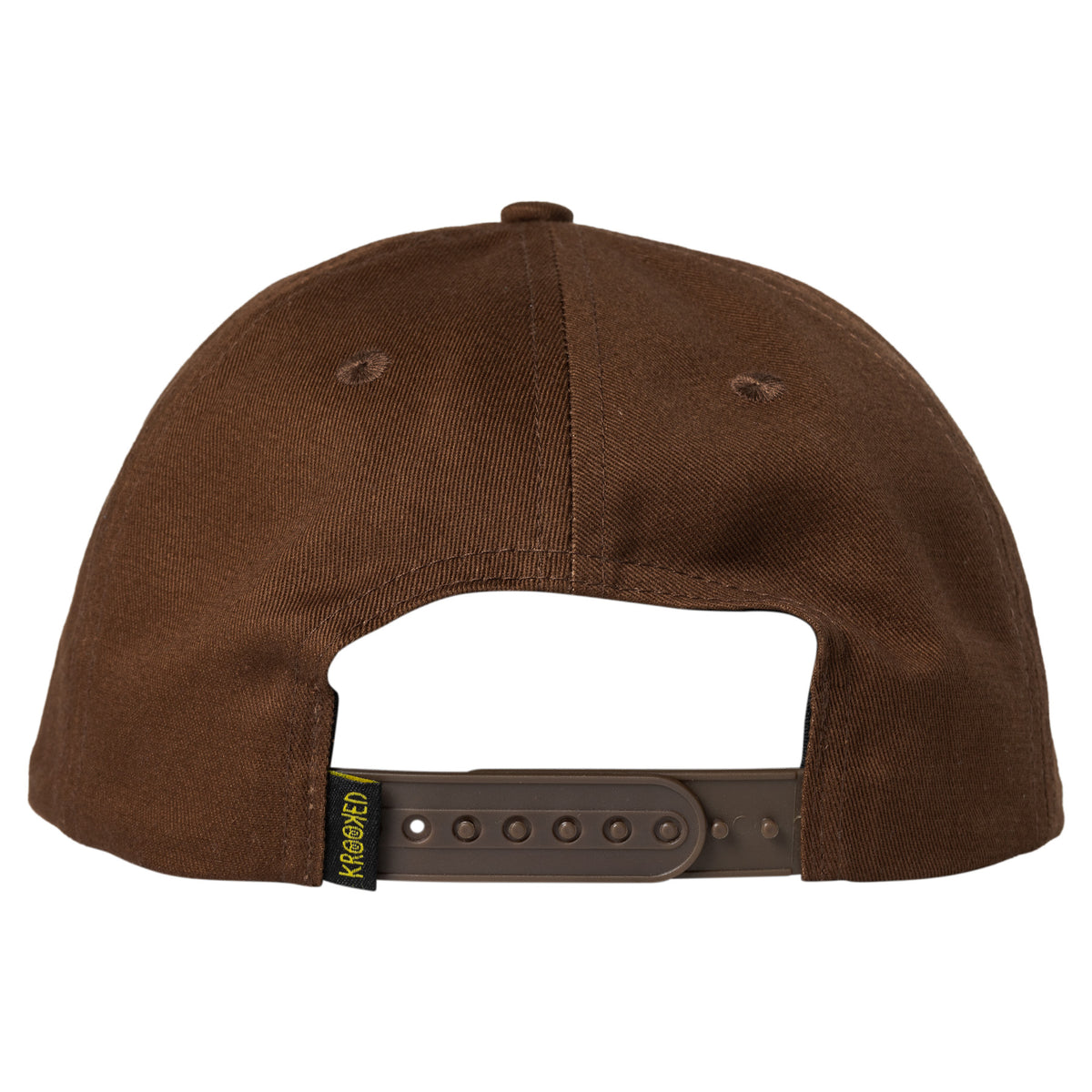 Krooked Sweatpants Redux Adjustable Hat Brown - Venue Skateboards