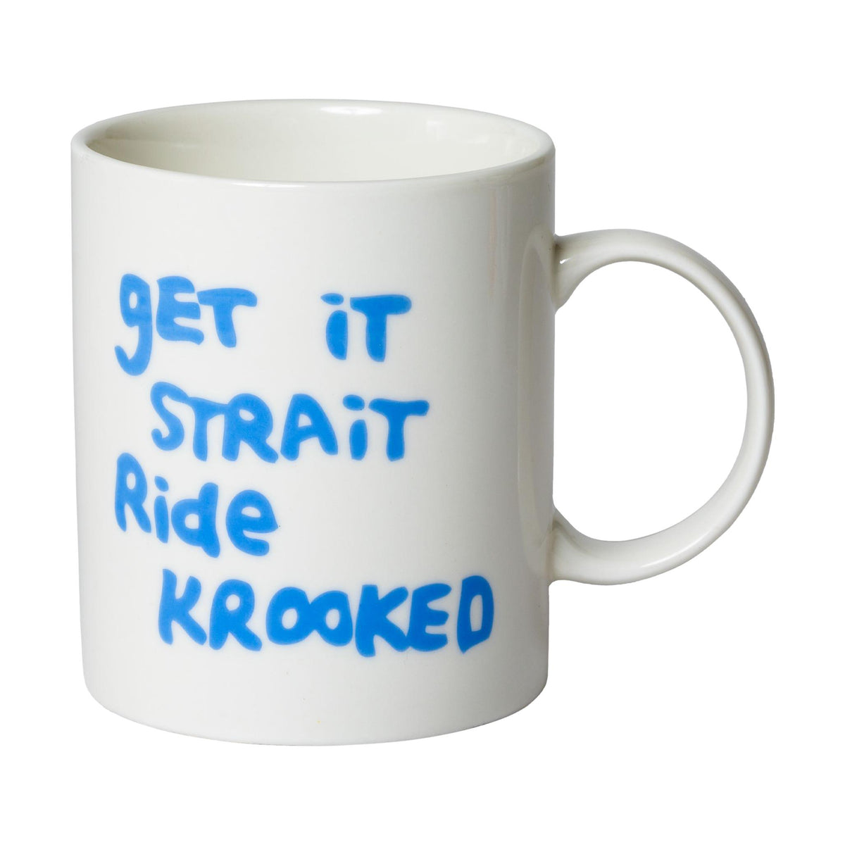 Krooked Strait Eyes Mug White