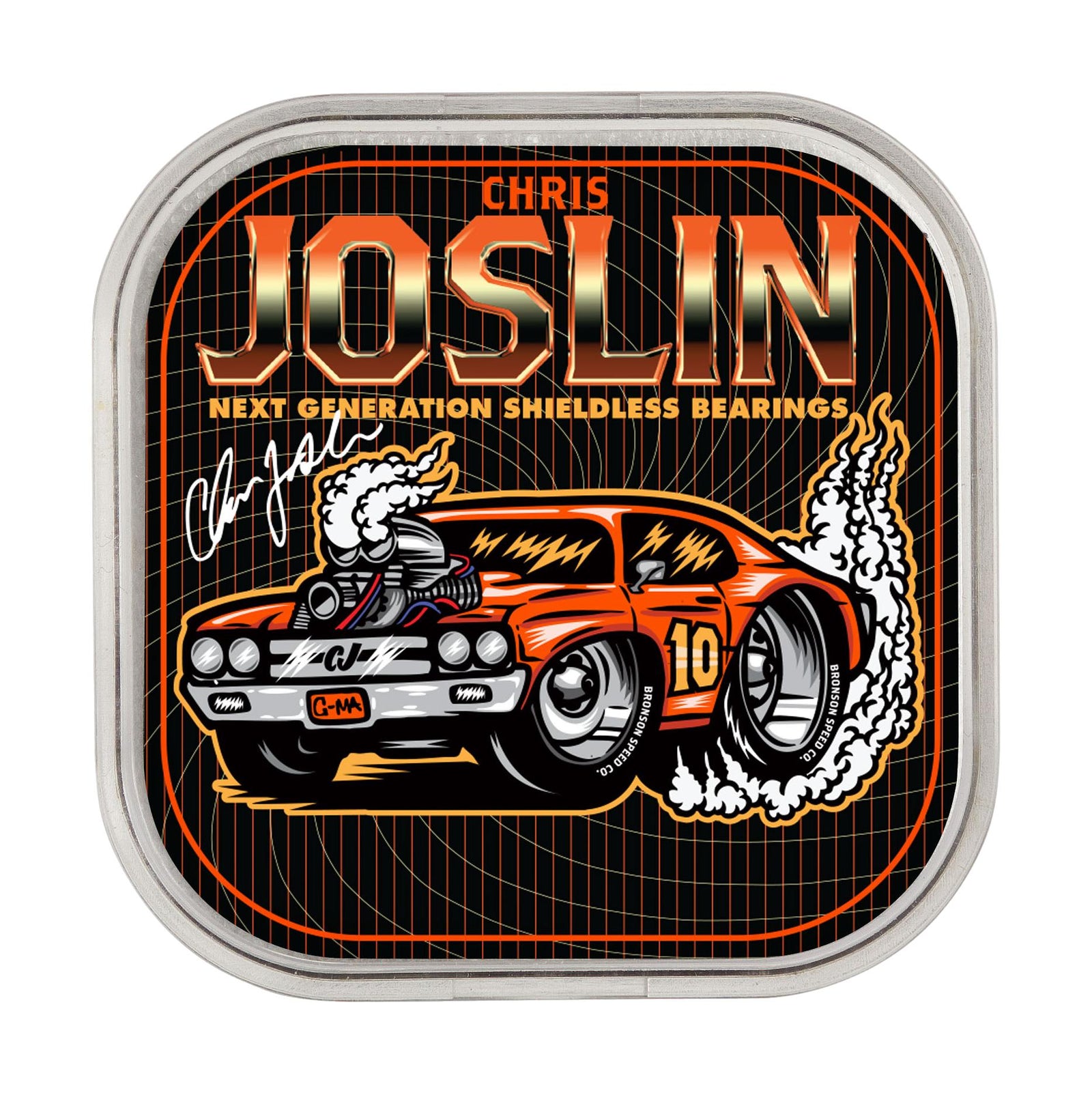 Bronson Speed Co. Chris Joslin Pro 6-Ball Bearing Raw - Venue Skateboards