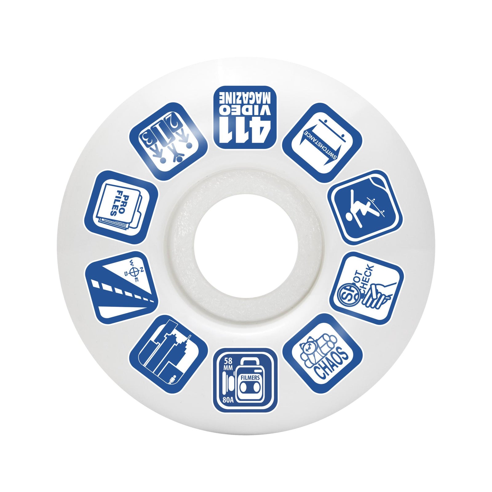 411VM Filmer 58mm 80a Wheels - Venue Skateboards
