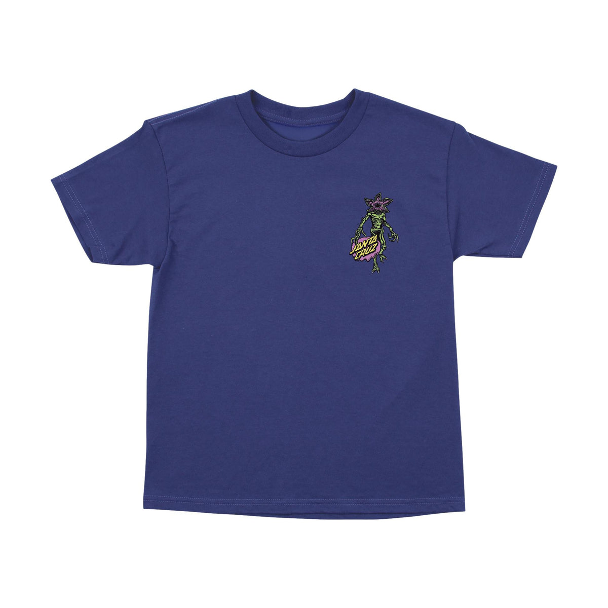 Santa Cruz X Stranger Things Youth Small Demogorgon Dot T-Shirt - Venue Skateboards