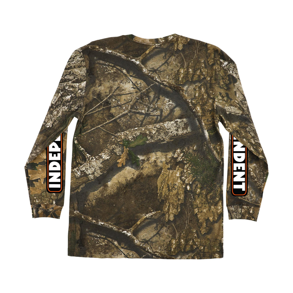 Independent Bar Logo L/S Mid-weight Realtree APX- Venue skateboards