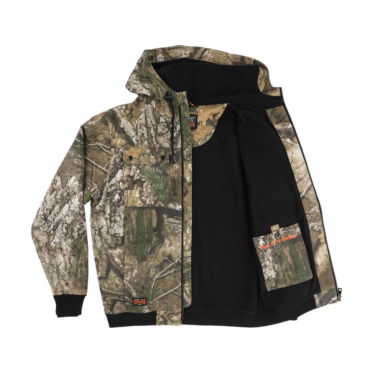 Independent Built to Grind L/S Work Jacket Realtree APX - Venue Skateboards