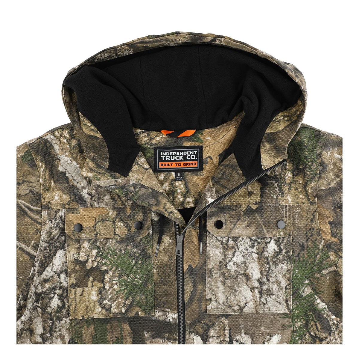 Independent Built to Grind L/S Work Jacket Realtree APX - Venue Skateboards