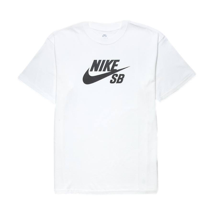 Nike SB Large Logo T-Shirt White/Black