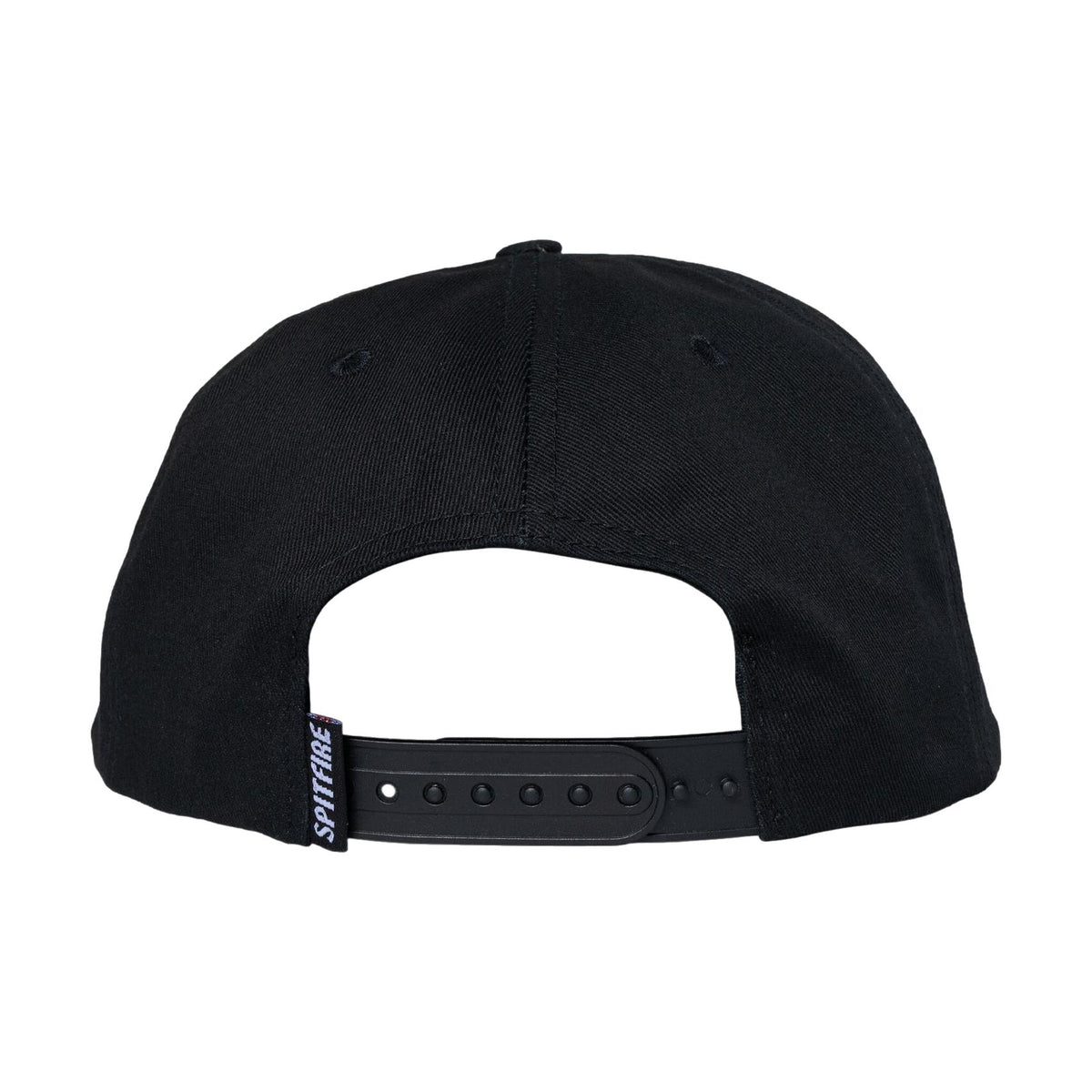 Spitfire LTB Arch Bighead Script Snapback Hat Black/Red - Venue Skateboards