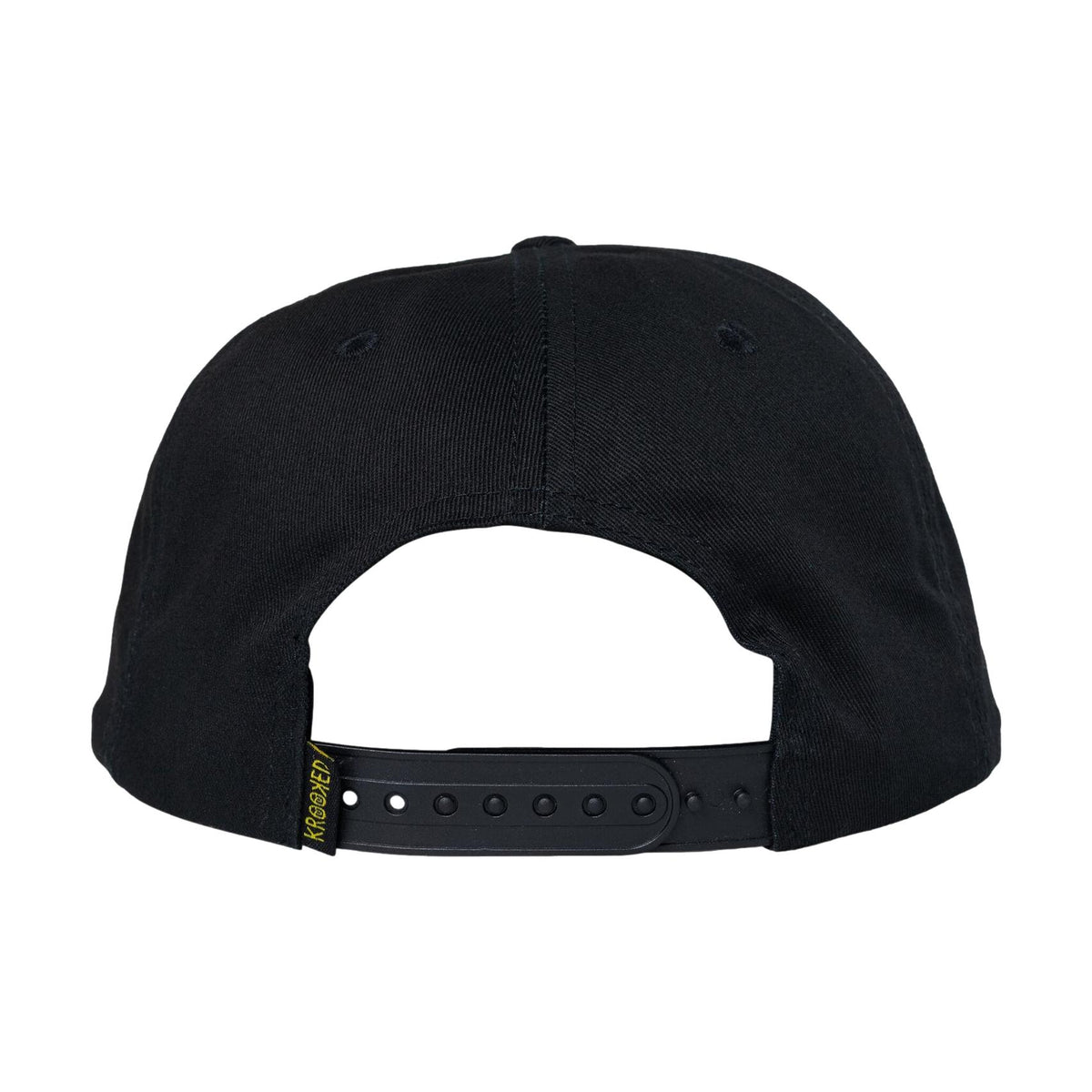 Krooked Tearagon Snapback Hat Black/White - Venue Skateboards