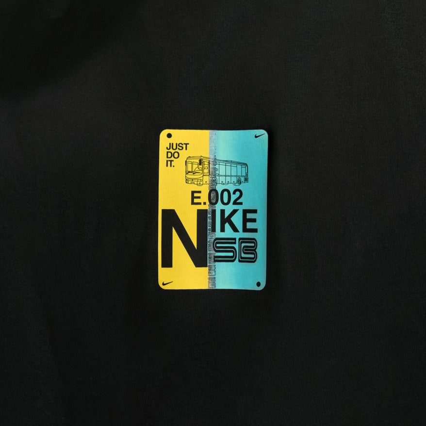 Nike SB Bus Pass T-Shirt Black - Venue Skateboards