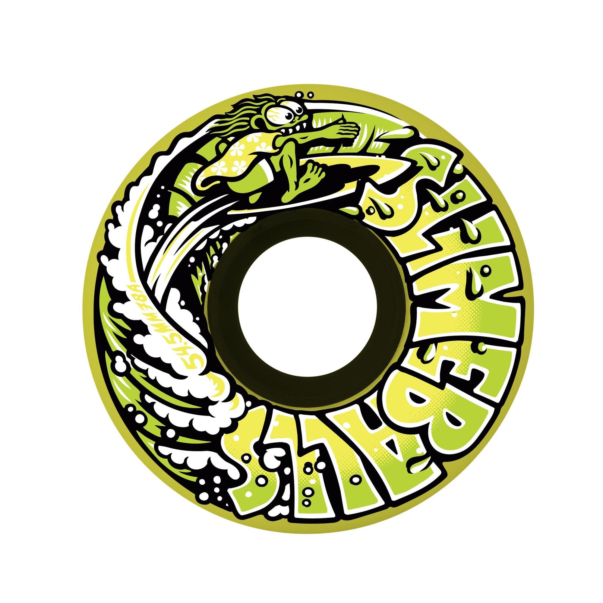 Slimeballs Slime Surfer Mini Yellow 54.5mm 78a Wheels - Venue Skateboards