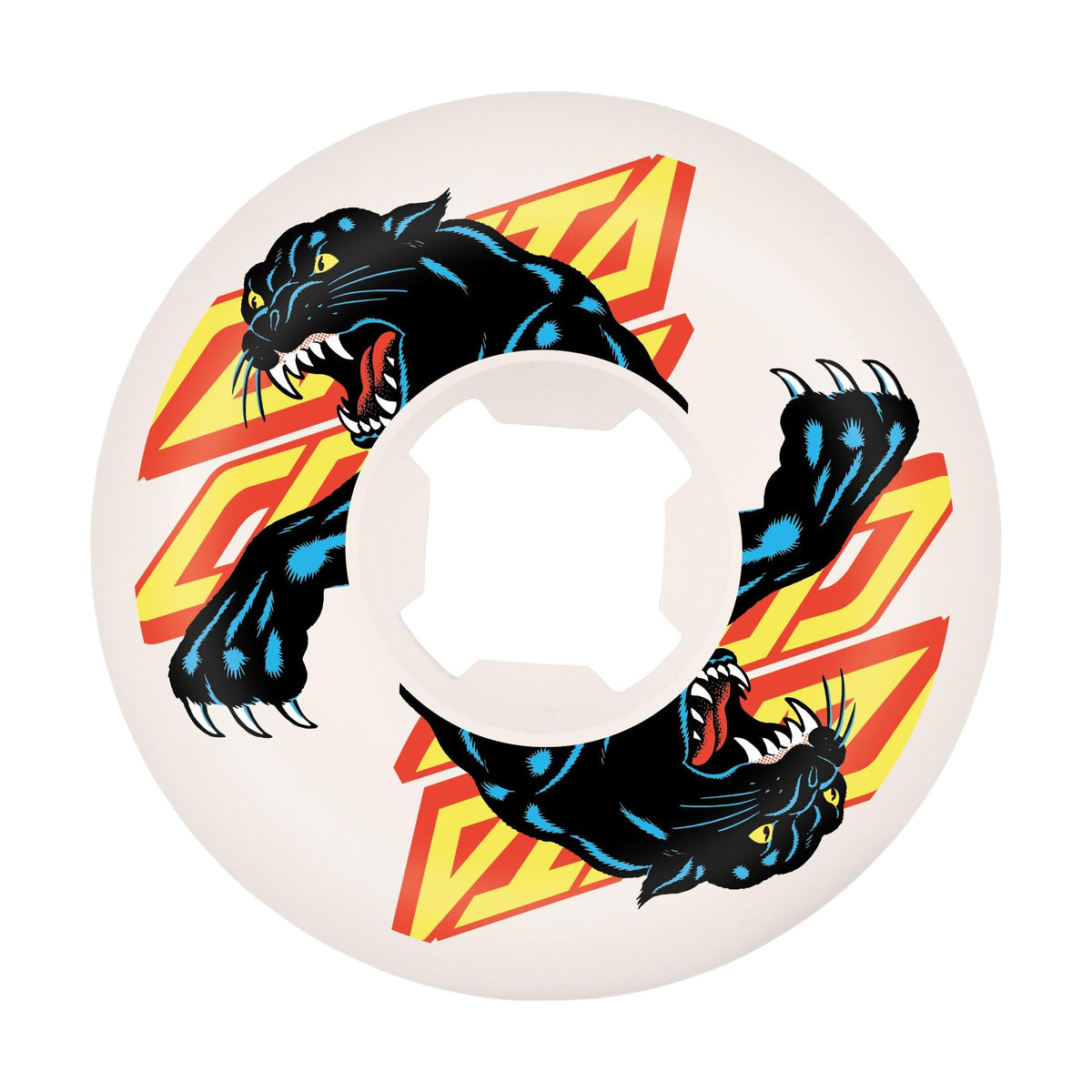 Slime Balls Natas Reissue White 54mm 95a Wheels - Venue Skateboards