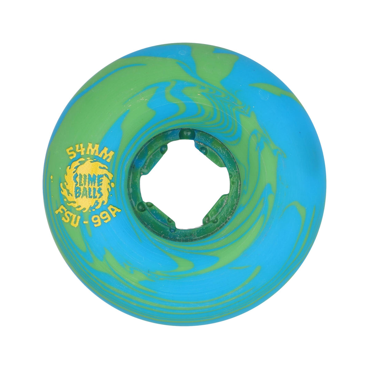Slime Balls Greyson Fletcher Guest Chubbies 54mm Blue Swirl 99a Wheels - Venue Skateboards