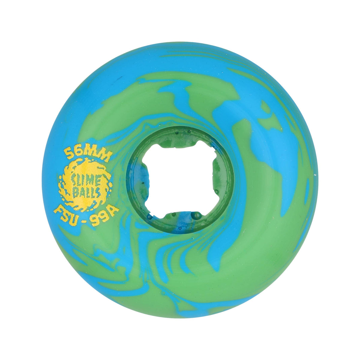 Slime Balls Greyson Fletcher Guest Vomit Mini 56mm Blue Swirl 99a Wheels - Venue Skateboards