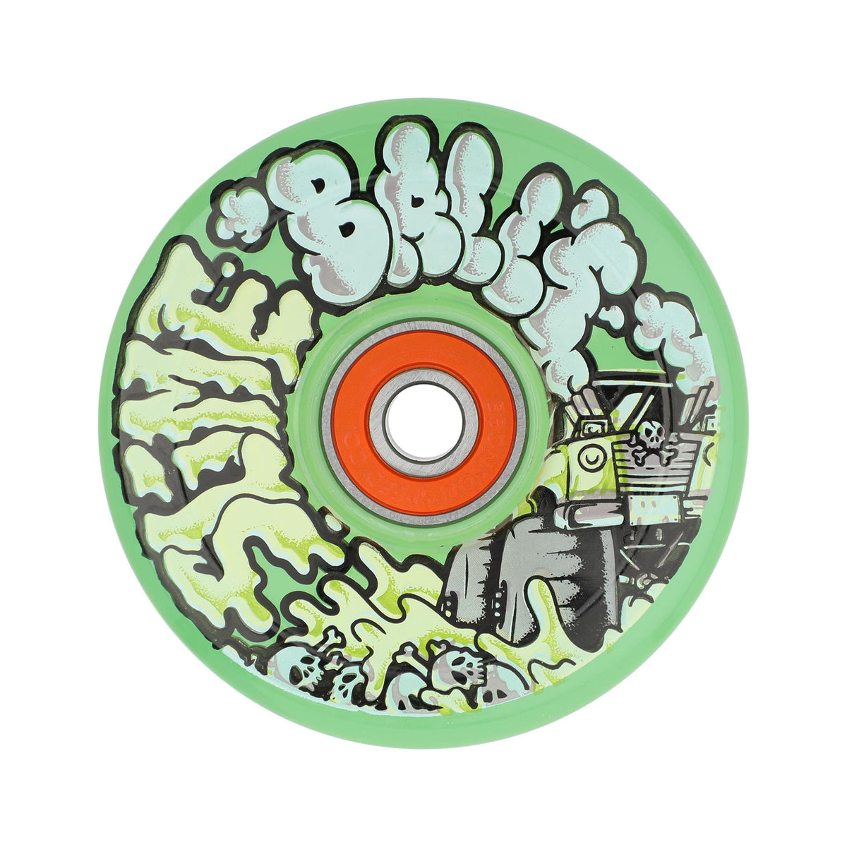 Slime Balls Accelerator Light Ups OG Slime Transparent Green 78a Wheels - Venue Skateboards