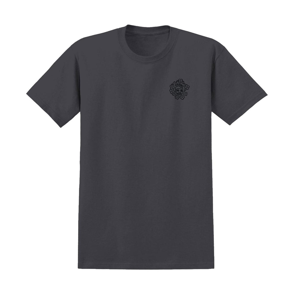 Krooked Mg Tee Charcoal