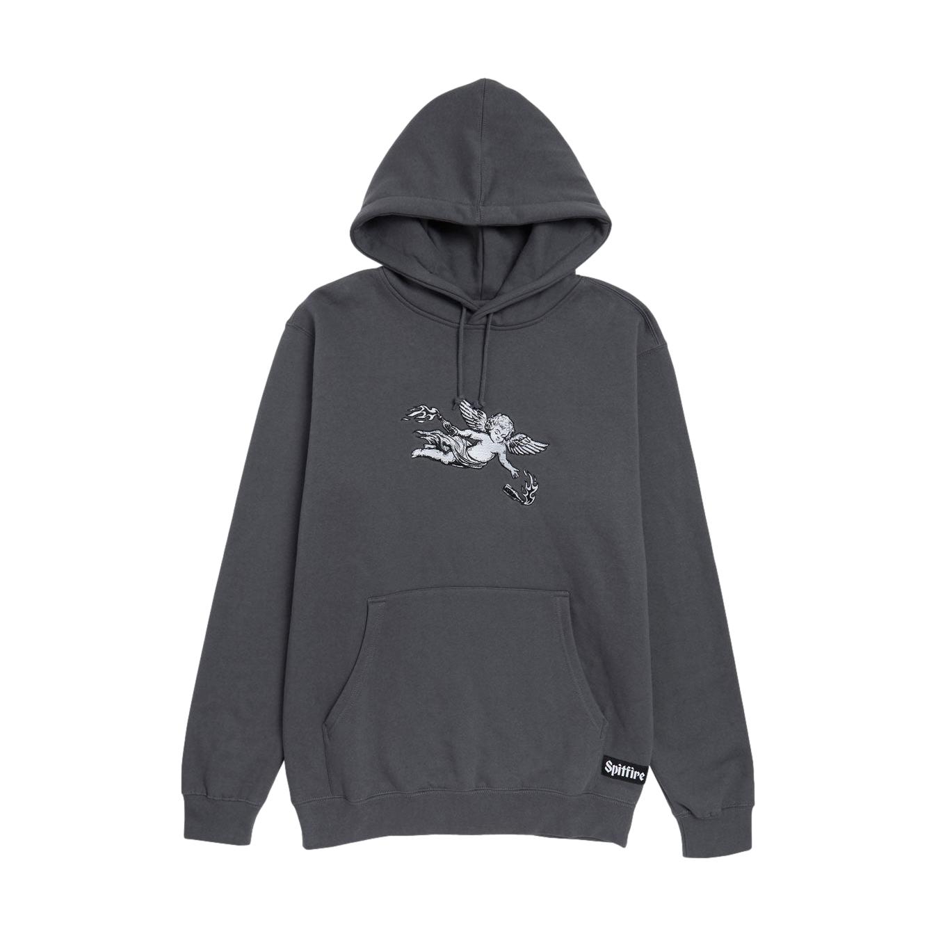 Spitfire Molotov Angel Hoodie Charcoal Grey - Venue Skateboards