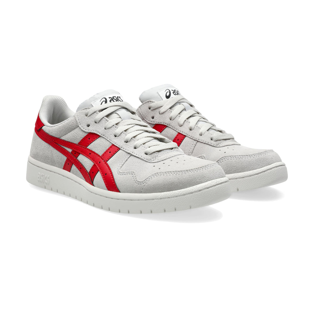 Asics Japan Pro Cloud Grey/Classic Red - Venue Skateboards