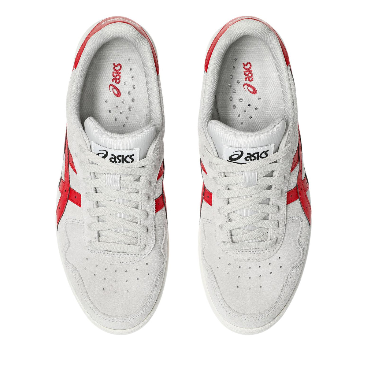 Asics Japan Pro Cloud Grey/Classic Red - Venue Skateboards