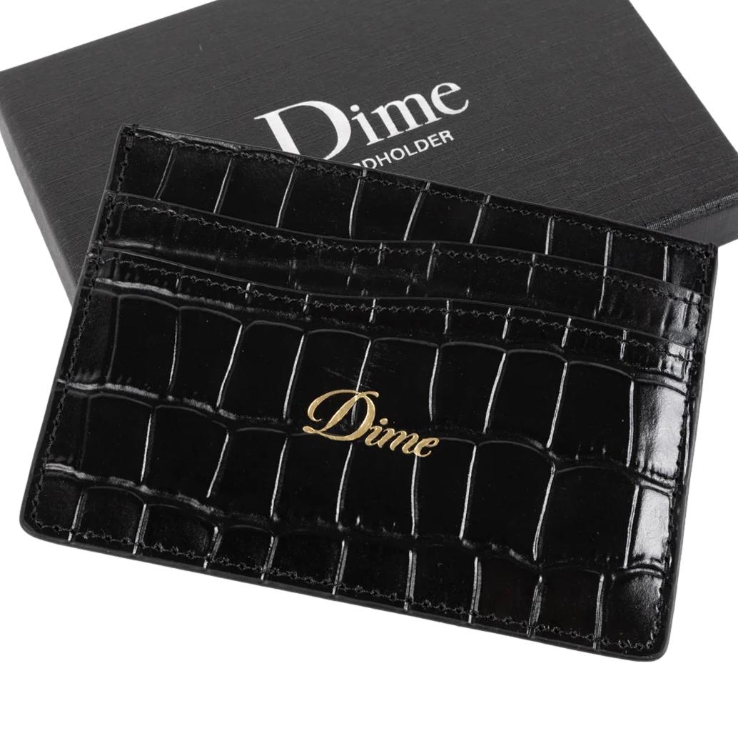 Dime Croc Card Holder Black - Venue Skateboards