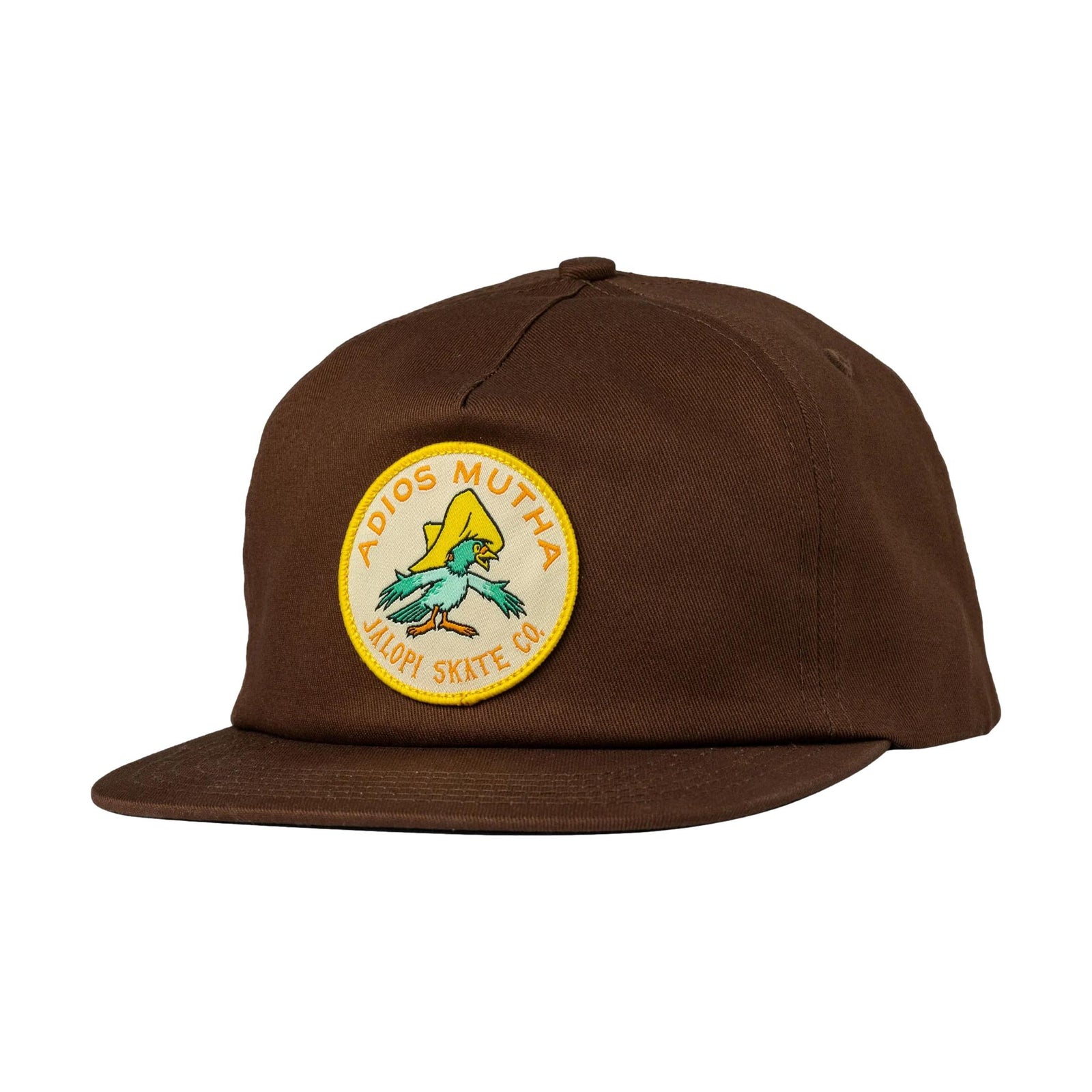 Anti Hero Adios Mutha Snap Back Hat Brown - Venue Skateboards
