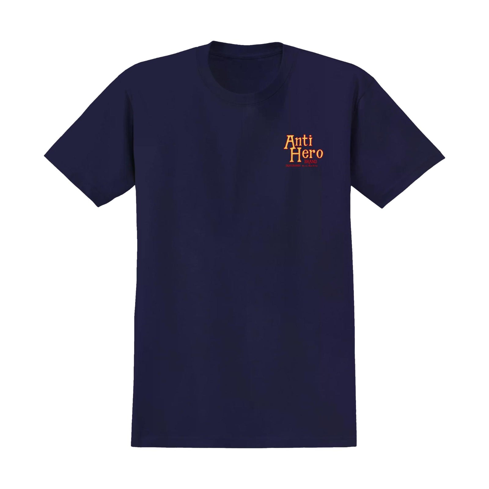 Anti Hero Homers Premium T-Shirt Navy - Venue Skateboards