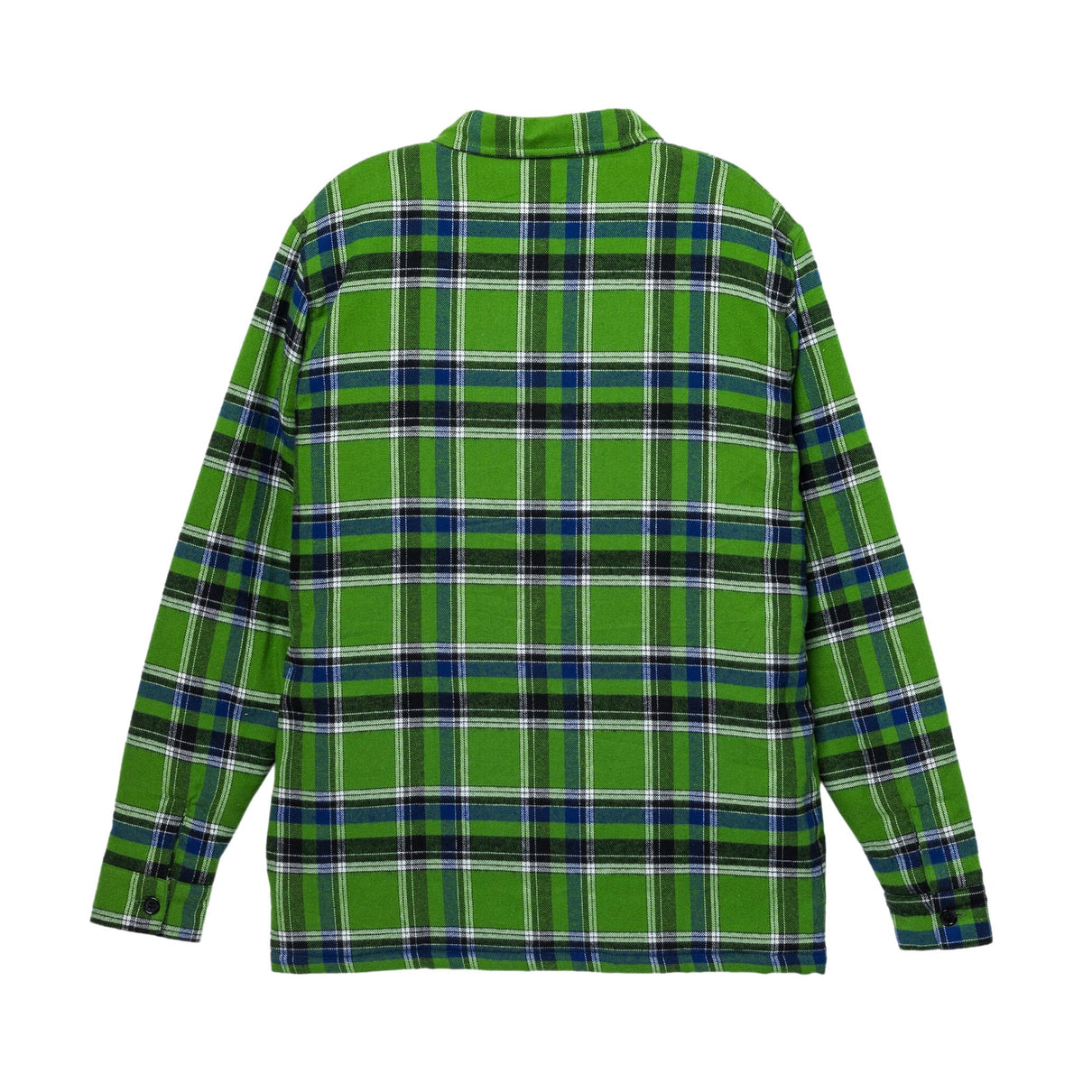 Anti Hero Flannel Jacket Basic Eagle Green/Blue/Multi - Venue Skateboards