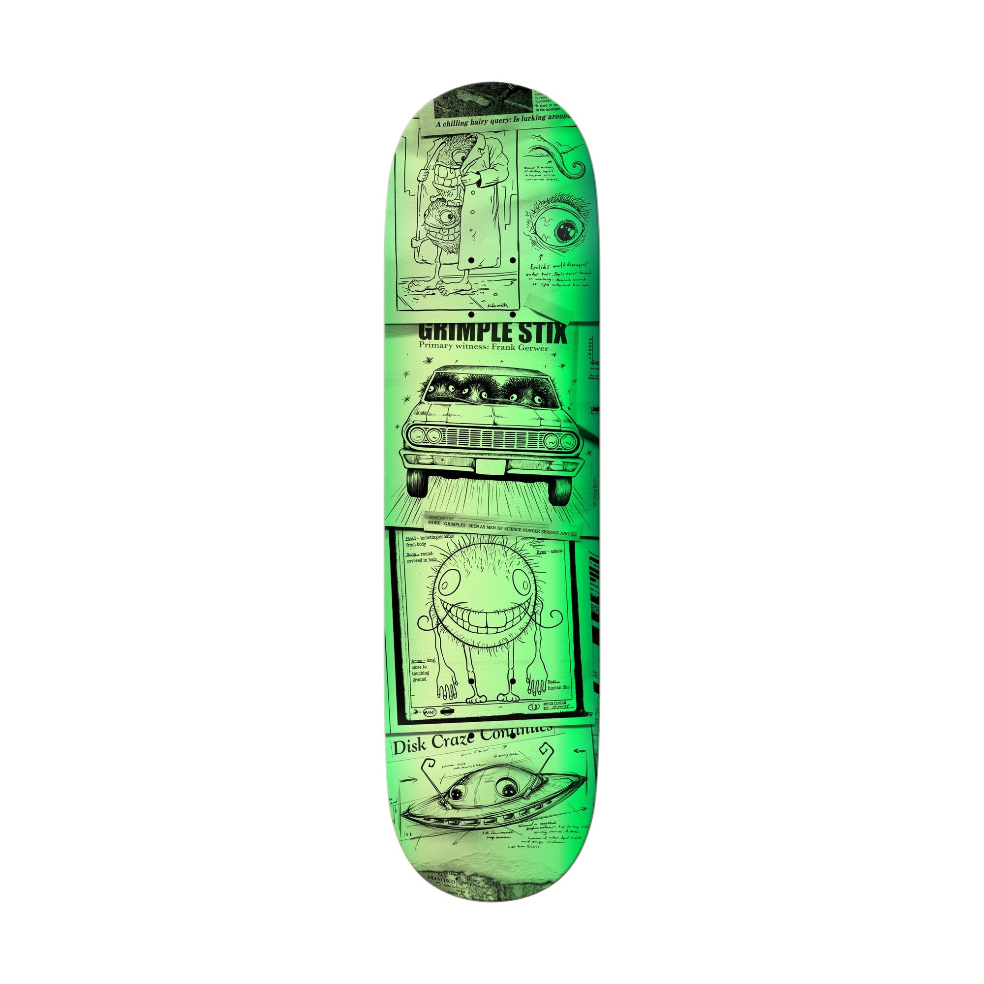 Anti Hero Gerwer Grimple Stix Sightings 8.5" Deck - Venue Skateboards